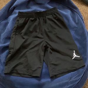 Size 10-12 Black Jordan shorts